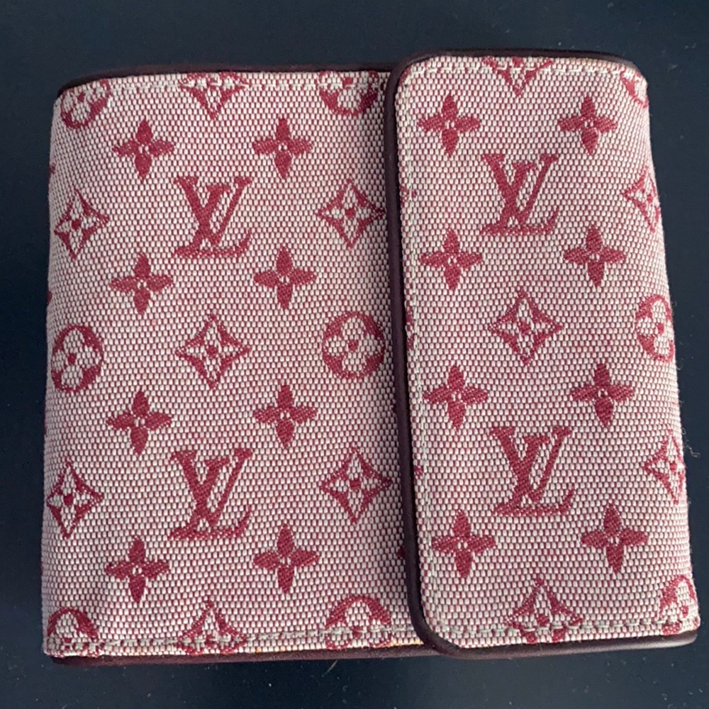 ⭐️SOLD⭐️ Louis Vuitton Cherry Denim Wallet